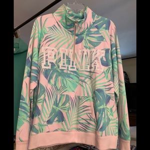 NWOT VS PINK quarter zip pullover